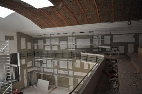 Fotka : Kulturní a vzdělávací centrum, Broumov - akustický obklad